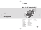 Bosch GBG 35-15 Professional Notice Originale