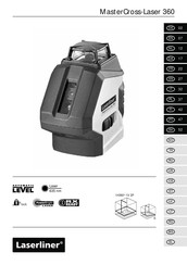 LaserLiner MasterCross-Laser 360 Mode D'emploi