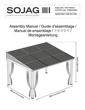 Sojag 772830165234 Guide D'assemblage