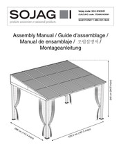 Sojag 500-9163551 Guide D'assemblage