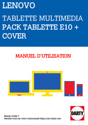 Lenovo Tab E10 Guide De L'utilisateur