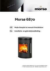 Morso 6870 Mode D'emploi