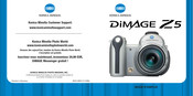 Konica Minolta DIMAGE Z5 Mode D'emploi