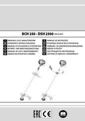 Emak BCH 250 Manuel D'utilisation Et D'entretien