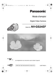 Panasonic NV-GS24EF Mode D'emploi