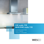 Wesco FHE scala 110 Mode D'emploi