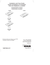 Kohler K-14228 Guide D'installation Et D'entretien