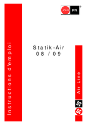 HAUG Statik-Air 08 Instructions D'emploi