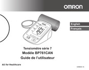 Omron BP761CAN Guide De L'utilisateur