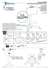 Ergotron Camera Shelf Manuel De L'utilisateur