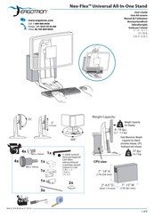 Ergotron Neo-Flex Universal All-In-One Stand Manuel De L'utilisateur