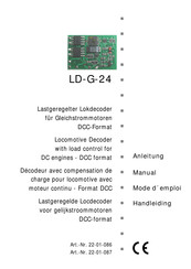 tams elektronik LD-G-24 Mode D'emploi