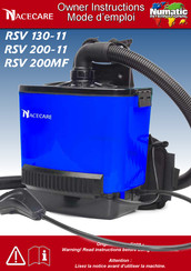 Nacecare RSV 200MF Mode D'emploi