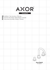 Hansgrohe Axor Starck 10135 1 Série Instructions De Montage / Mode D'emploi / Garantie
