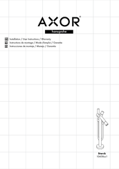 Hansgrohe AXOR Starck 10458 1 Série Instructions De Montage / Mode D'emploi / Garantie