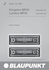 Blaupunkt London MP35 Notice D'emploi