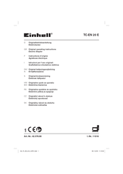EINHELL TC-EN 20 E Instructions D'origine