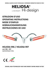 Star Progetti HELIOSA 997 Mode D'emploi
