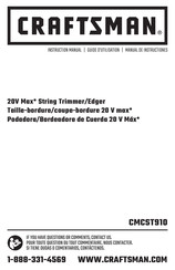 Craftsman CMCST910 Guide D'utilisation