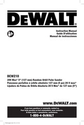 DeWalt DCW210 Guide D'utilisation