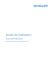 Avigilon NVR4X-WKS-8TB Guide De L'utilisateur