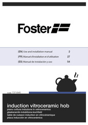 Foster 7371/945 Manuel D'installation Et D'utilisation