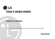 LG MH-6684B Manuel De L'utilisateur