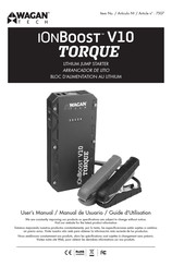 Wagan Tech iOnBoost V10 Torque Guide D'utilisation