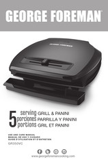 George Foreman GR350VC Guide D'utilisation