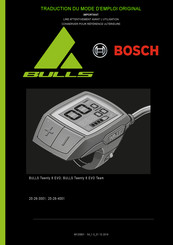 Bosch BULLS Twenty 6 EVO Traduction Du Mode D'emploi Original