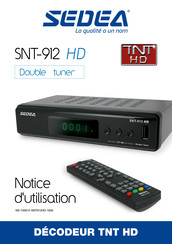 SEDEA SNT-912 HD Notice D'utilisation