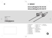 Bosch AdvancedHedgeCut 65 Notice Originale