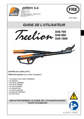 pellenc TREELION D45-1500 Guide De L'utilisateur