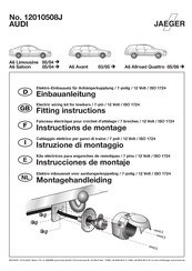 Jaeger 12010508J Instructions De Montage