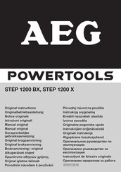 AEG STEP 1200 BX Notice Originale