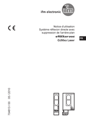 IFM Electronic efector200 OJ5057 Notice D'utilisation
