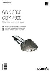 SOMFY GDK 3000 Notice D'installation Et D'utilisation