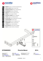 Westfalia Automotive Monoflex 327068600001 Notice De Montage Et D'utilisation