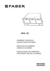 Faber INHC35SSV Instructions D'installation