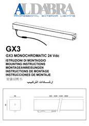 ALDABRA GX3 Instructions De Montage