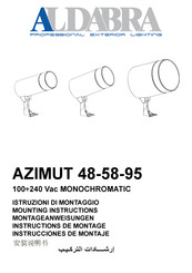 ALDABRA AZIMUT 48-58-95 Instructions De Montage