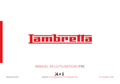 Lambretta V125 Manuel De L'utilisateur