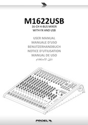 PROEL M1622USB Notice D'utilisation