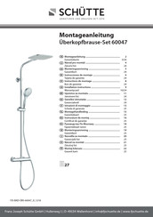 SCHÜTTE 60047 Instructions De Montage