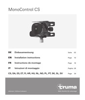 Truma MonoControl CS Instructions De Montage