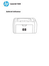 HP LaserJet 1020 Guide D'utilisateur