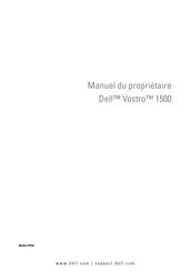 Dell Vostro 1500 Manuel Du Propriétaire