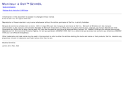 Dell S2440Lb Guide D'utilisation