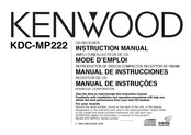 Kenwood KDC-MP222 Mode D'emploi