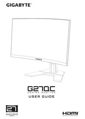 Gigabyte G27QC Guide D'utilisation